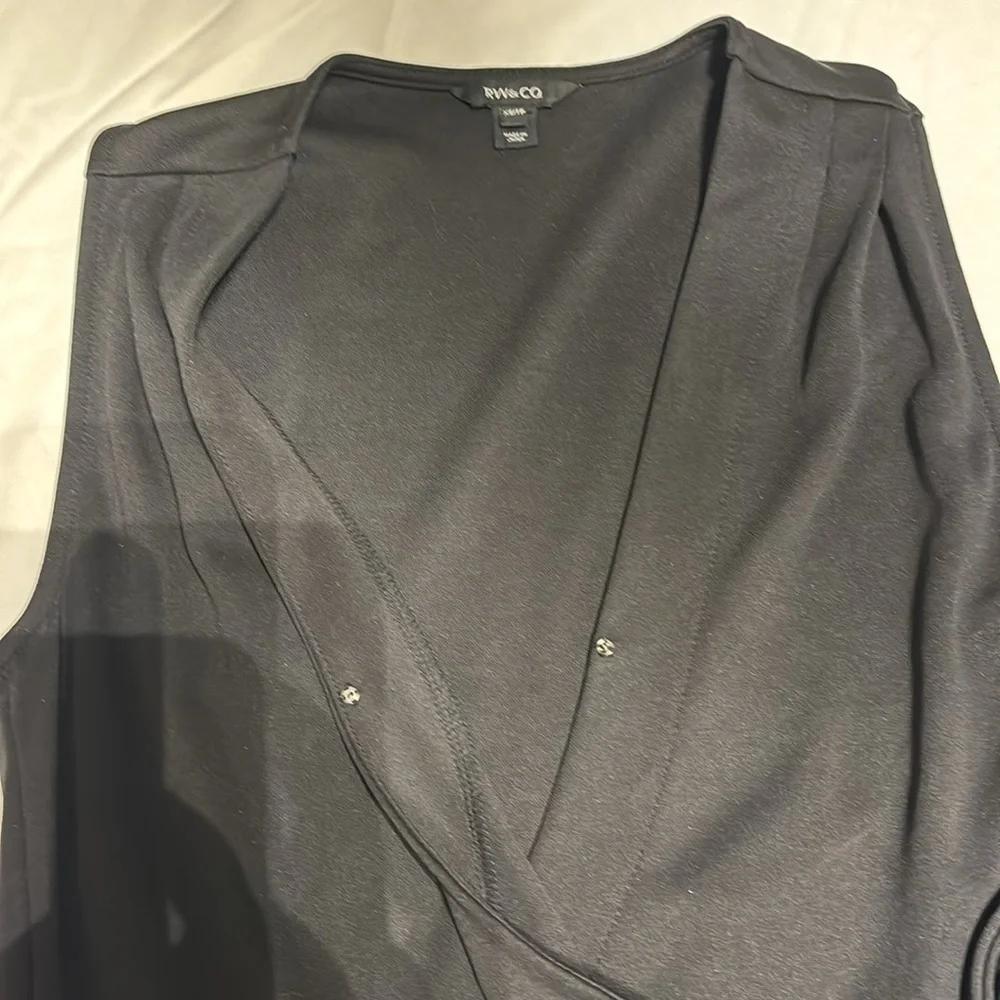 RW&CO black full length jumpsuit - Picture 5 of 6